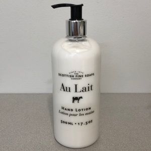 AU LAIT SCOTTISH FINE SOAPS CO. HAND LOTION 17.5OZ